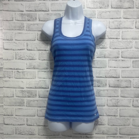 Nike Dri-Fit Strip Racerback Athletic Tank Top Small - Picture 1 of 6